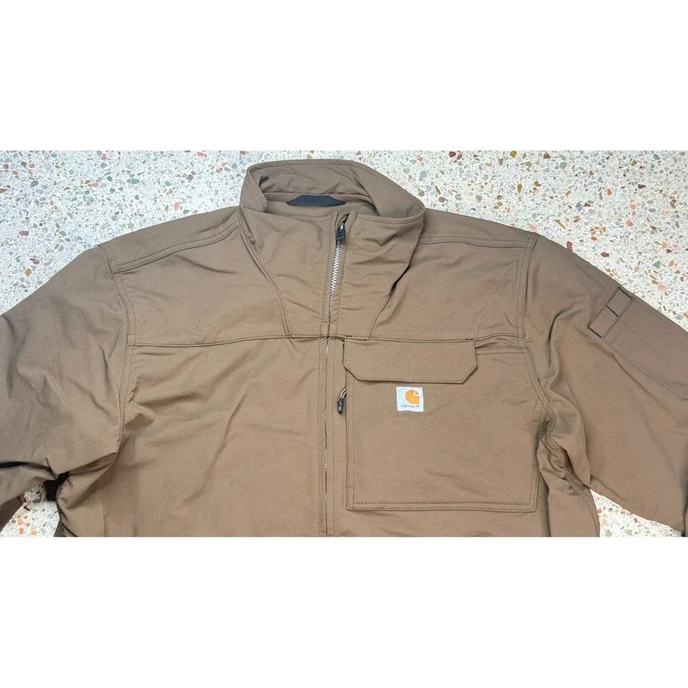 Carhartt Super Dux Relaxed Fit Light Weight Mock Neck Men's Jacket‎ Size XL